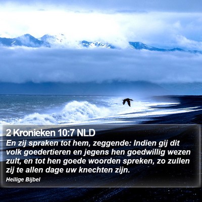 2 Kronieken 10:7 NLD Bible Verse Image