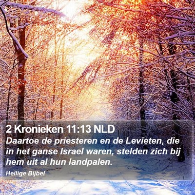 2 Kronieken 11:13 NLD Bible Verse Image