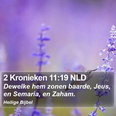 2 Kronieken 11:19 NLD Bible Verse Image
