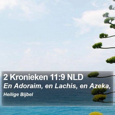 2 Kronieken 11:9 NLD Bible Verse Image