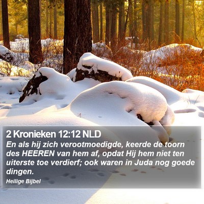 2 Kronieken 12:12 NLD Bible Verse Image