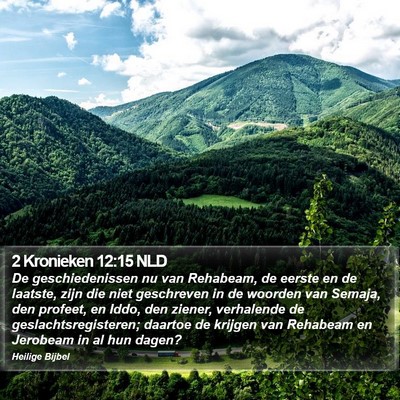 2 Kronieken 12:15 NLD Bible Verse Image