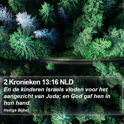 2 Kronieken 13:16 NLD Bible Verse Image