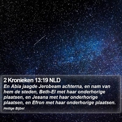 2 Kronieken 13:19 NLD Bible Verse Image