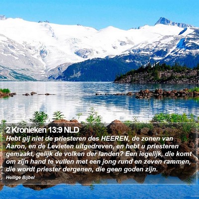 2 Kronieken 13:9 NLD Bible Verse Image