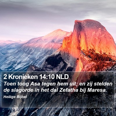 2 Kronieken 14:10 NLD Bible Verse Image