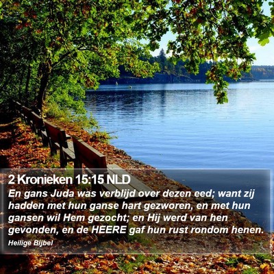 2 Kronieken 15:15 NLD Bible Verse Image