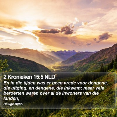 2 Kronieken 15:5 NLD Bible Verse Image