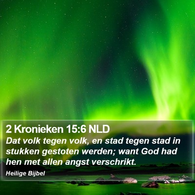 2 Kronieken 15:6 NLD Bible Verse Image