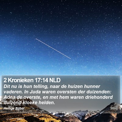 2 Kronieken 17:14 NLD Bible Verse Image
