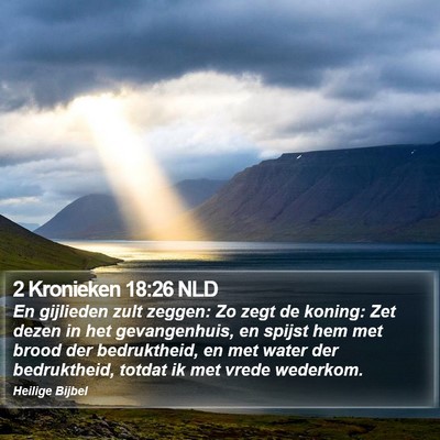 2 Kronieken 18:26 NLD Bible Verse Image
