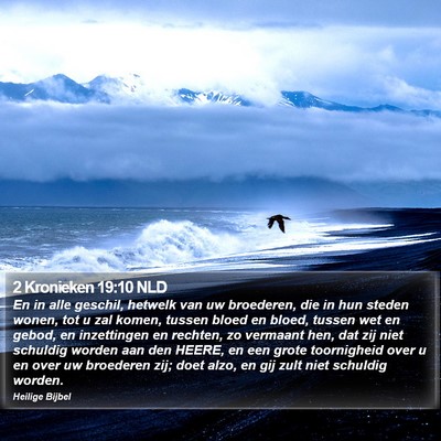 2 Kronieken 19:10 NLD Bible Verse Image