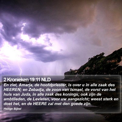 2 Kronieken 19:11 NLD Bible Verse Image