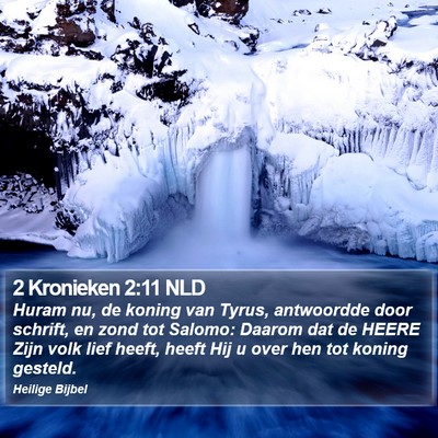 2 Kronieken 2:11 NLD Bible Verse Image