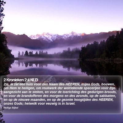 2 Kronieken 2:4 NLD Bible Verse Image