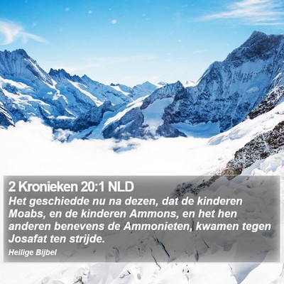 2 Kronieken 20:1 NLD Bible Verse Image