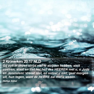 2 Kronieken 20:17 NLD Bible Verse Image