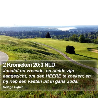 2 Kronieken 20:3 NLD Bible Verse Image