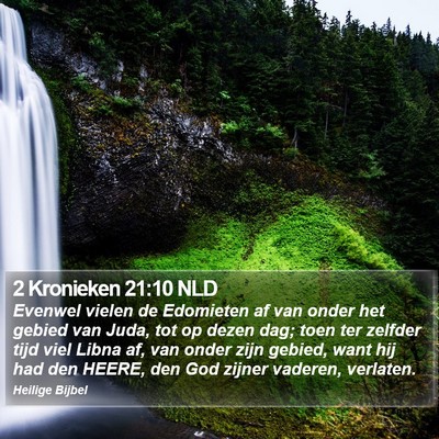 2 Kronieken 21:10 NLD Bible Verse Image