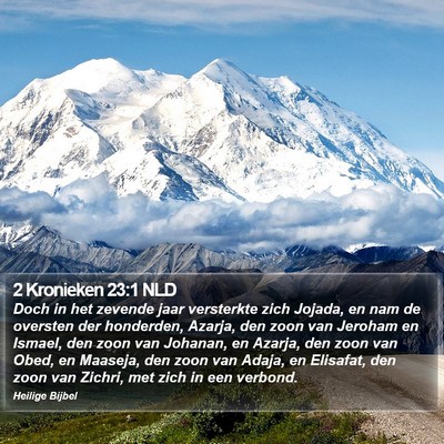 2 Kronieken 23:1 NLD Bible Verse Image