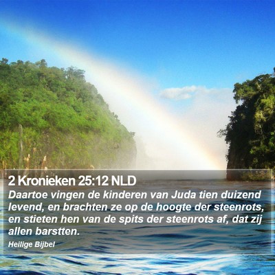 2 Kronieken 25:12 NLD Bible Verse Image