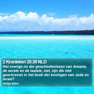 2 Kronieken 25:26 NLD Bible Verse Image