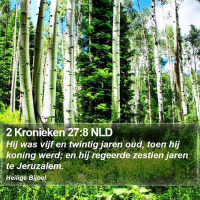 2 Kronieken 27:8 NLD Bible Verse Image