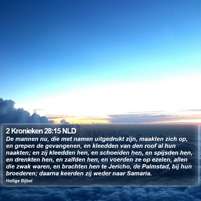 2 Kronieken 28:15 NLD Bible Verse Image