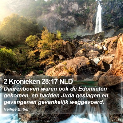 2 Kronieken 28:17 NLD Bible Verse Image
