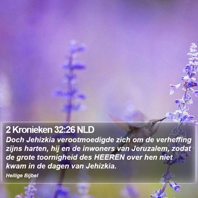 2 Kronieken 32:26 NLD Bible Verse Image