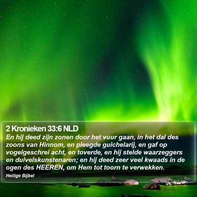 2 Kronieken 33:6 NLD Bible Verse Image