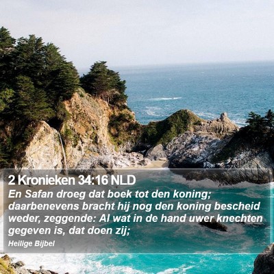 2 Kronieken 34:16 NLD Bible Verse Image