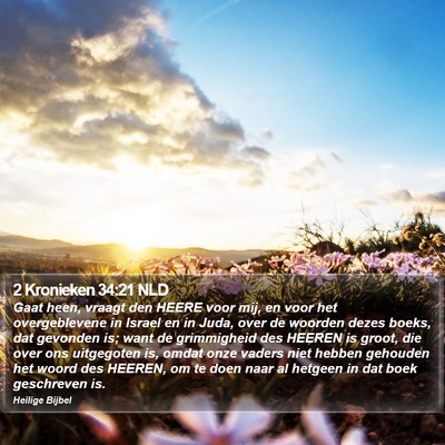 2 Kronieken 34:21 NLD Bible Verse Image