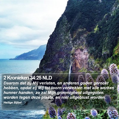 2 Kronieken 34:25 NLD Bible Verse Image