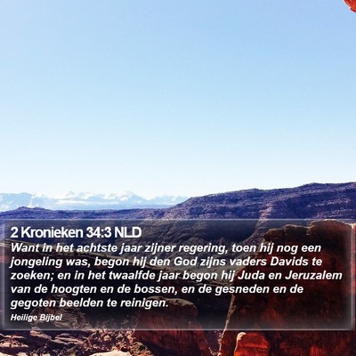 2 Kronieken 34:3 NLD Bible Verse Image