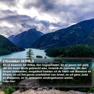 2 Kronieken 34:9 NLD Bible Verse Image