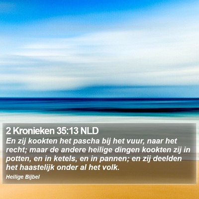 2 Kronieken 35:13 NLD Bible Verse Image