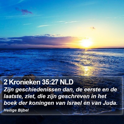 2 Kronieken 35:27 NLD Bible Verse Image