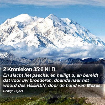 2 Kronieken 35:6 NLD Bible Verse Image