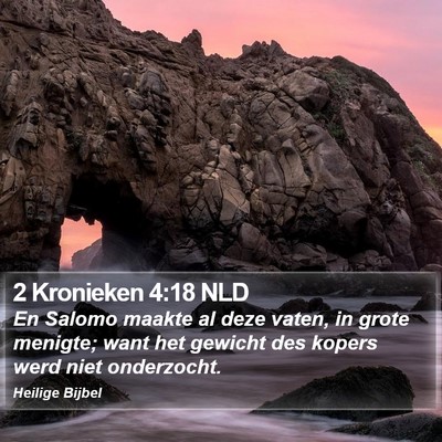 2 Kronieken 4:18 NLD Bible Verse Image