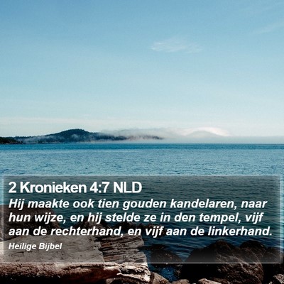 2 Kronieken 4:7 NLD Bible Verse Image