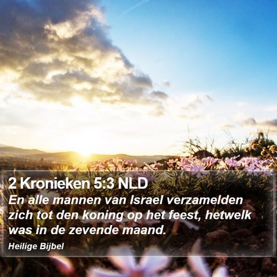 2 Kronieken 5:3 NLD Bible Verse Image