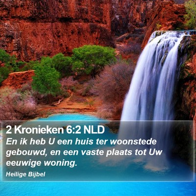 2 Kronieken 6:2 NLD Bible Verse Image