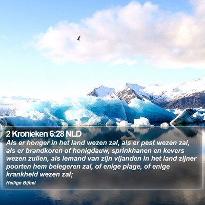 2 Kronieken 6:28 NLD Bible Verse Image