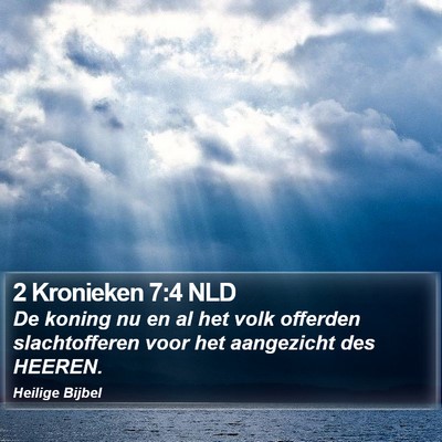 2 Kronieken 7:4 NLD Bible Verse Image