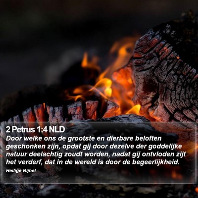 2 Petrus 1:4 NLD Bible Verse Image