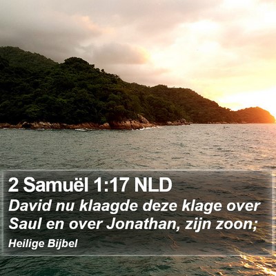 2 Samuël 1:17 NLD Bible Verse Image