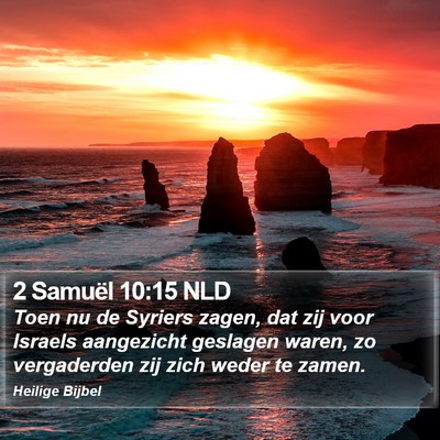 2 Samuël 10:15 NLD Bible Verse Image