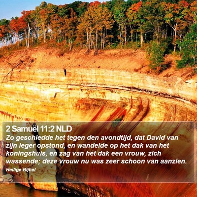 2 Samuël 11:2 NLD Bible Verse Image