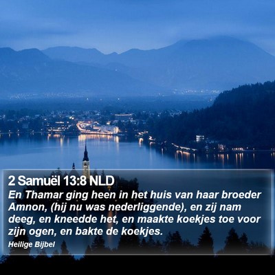2 Samuël 13:8 NLD Bible Verse Image